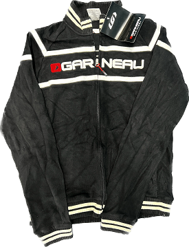 Louis Garneau Vintage Jersey  Track Jacket- Size Medium