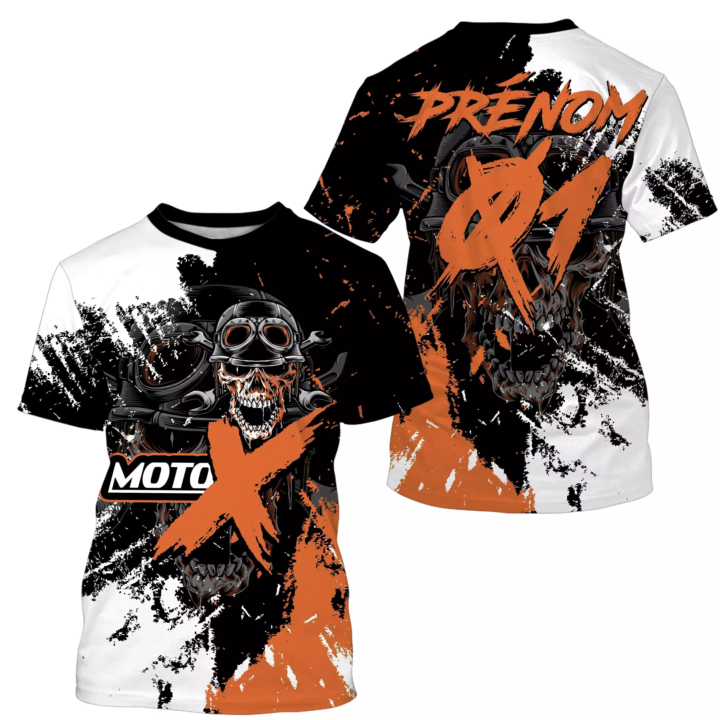 Maillot Cross Protection UV, Cadeau Personnalisé Pilote Maillot de Course Jersey MX - CT20122220