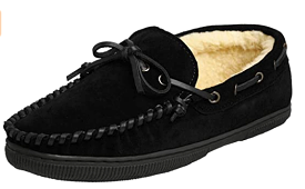 Men's Tamarac by Slippers International •Arizona• Fleece- lined Suede Slipper