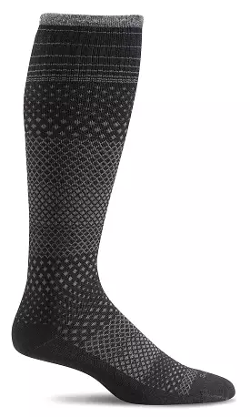 Micro Grade Knee-High - Black Moderate Compression (15-20mmHg)