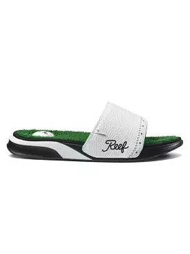 Mulligan Slide Green Sandals