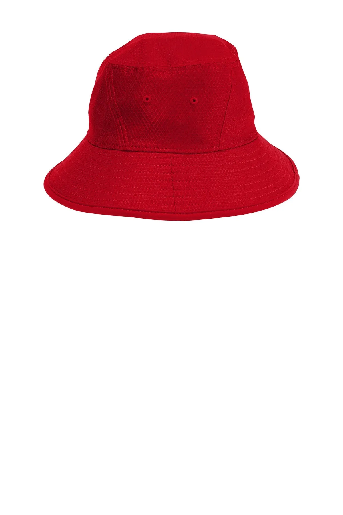 New Era Hex Era Branded Bucket Hats, Scarlet