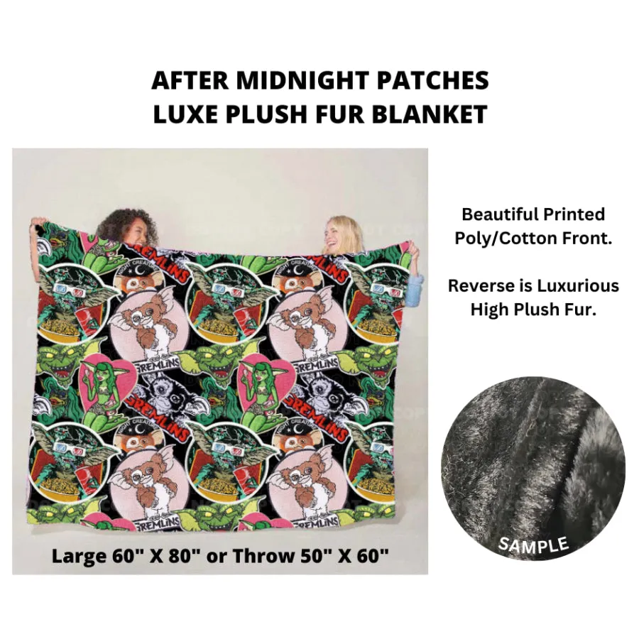 Preorder Custom Design Luxury Plush Faux Fur Large Blankets - Closes 8 Aug - ETA mid Nov 2024