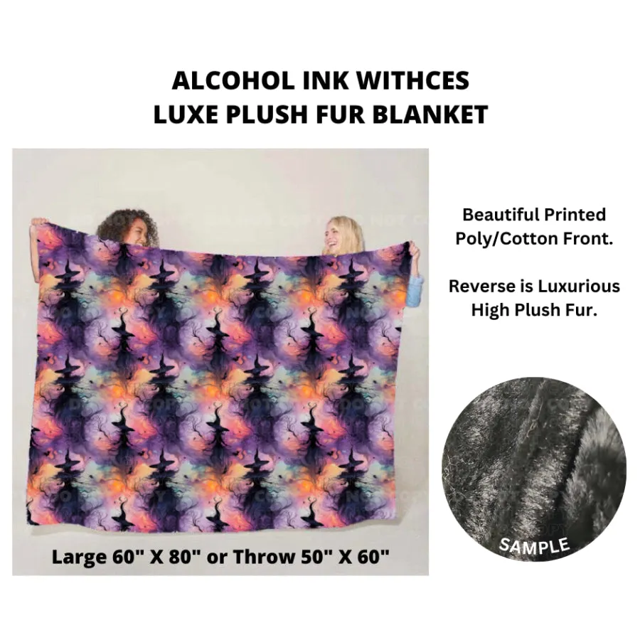 Preorder Custom Design Luxury Plush Faux Fur Large Blankets - Closes 8 Aug - ETA mid Nov 2024