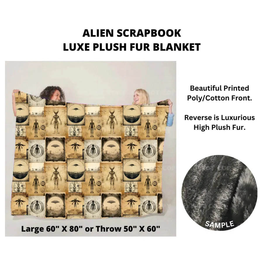 Preorder Custom Design Luxury Plush Faux Fur Large Blankets - Closes 8 Aug - ETA mid Nov 2024