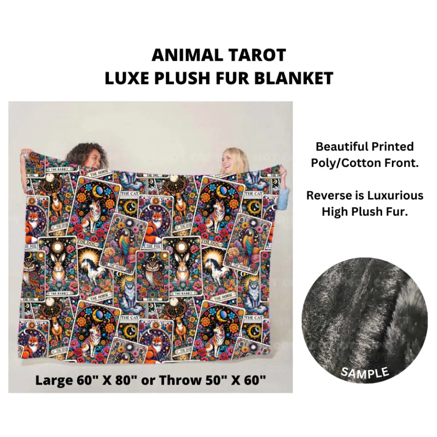 Preorder Custom Design Luxury Plush Faux Fur Large Blankets - Closes 8 Aug - ETA mid Nov 2024