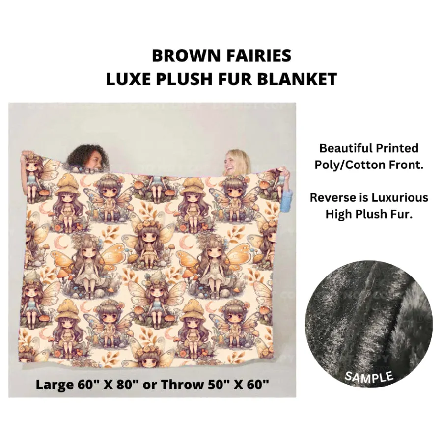 Preorder Custom Design Luxury Plush Faux Fur Large Blankets - Closes 8 Aug - ETA mid Nov 2024