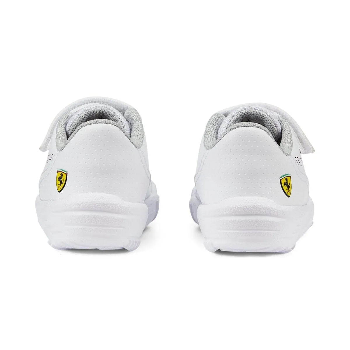 PUMA KIDS SCUDERIA FERRARI DRIFT CAT DECIMA MOTORSPORT WHITE SHOES