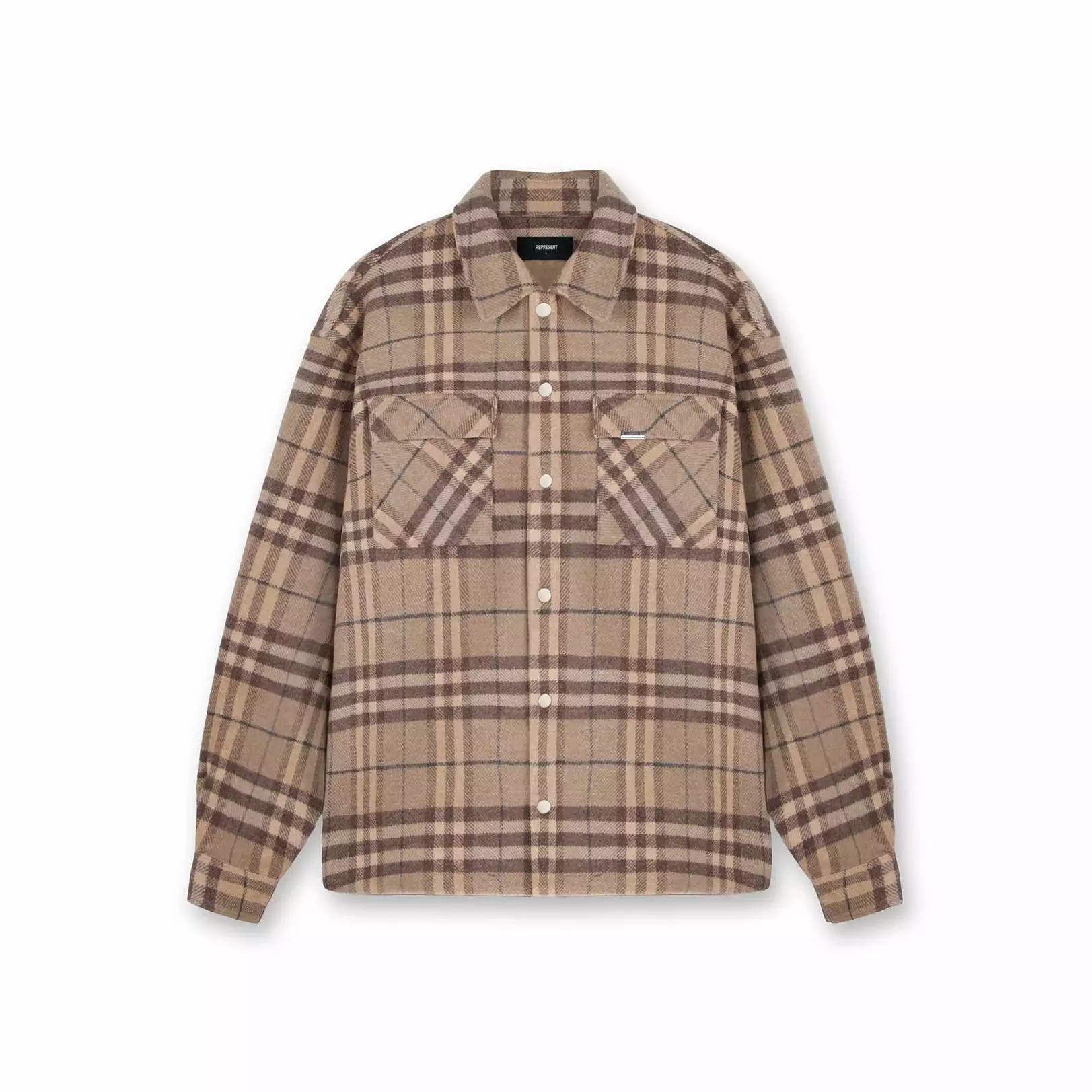 Represent Heavyweight Initial Hazel Flannel Shirt