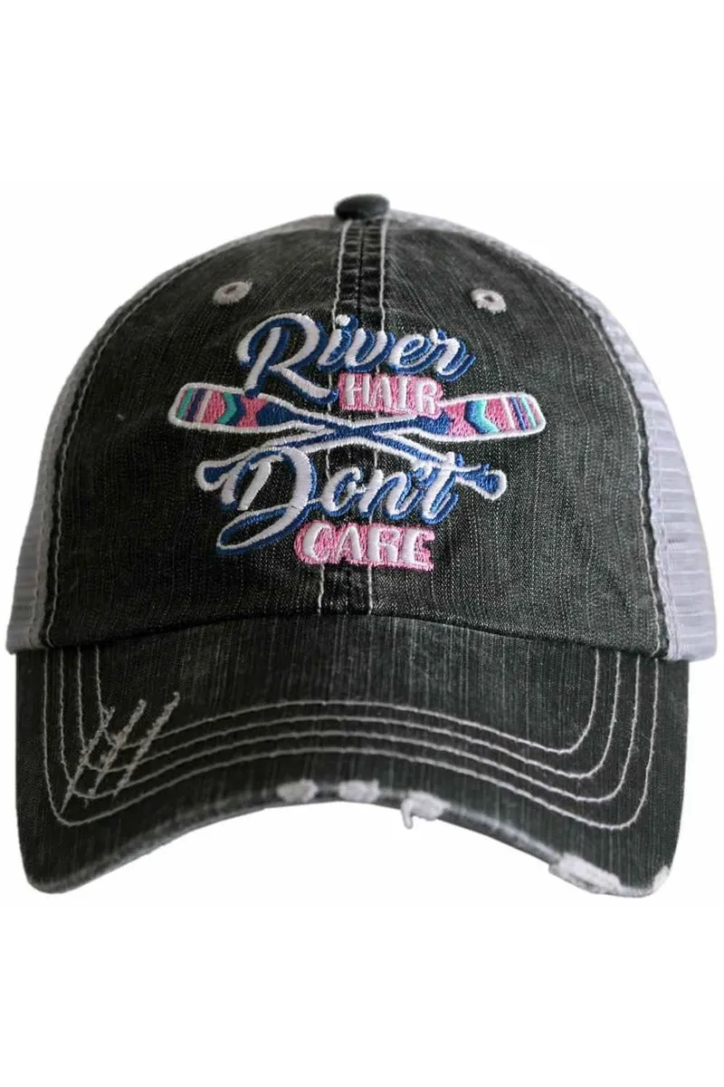 River Hair Don't Care Trucker Hats