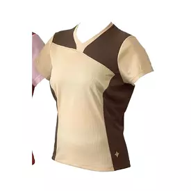 Specialized Cycling Womens Atlas Top Jersey Tan Small S