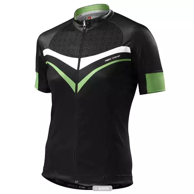 Specialized Cycling Womens RBX Comp Jersey SS Black/Moto Green Large L