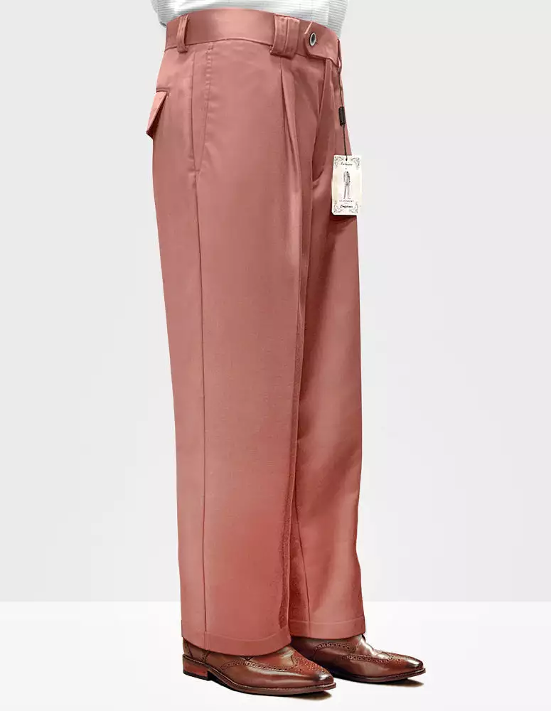 STATEMENT CLOTHING | SOLID COLOR WIDE LEG PANTS WP-100-MAUVE