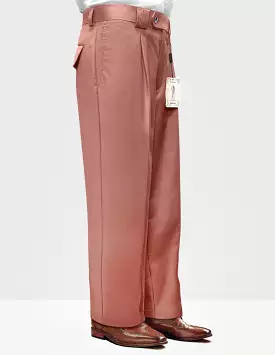 STATEMENT CLOTHING | SOLID COLOR WIDE LEG PANTS WP-100-MAUVE