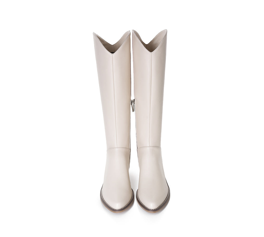 TARRAMARRA Women Leather Boots Catalina Knee-High