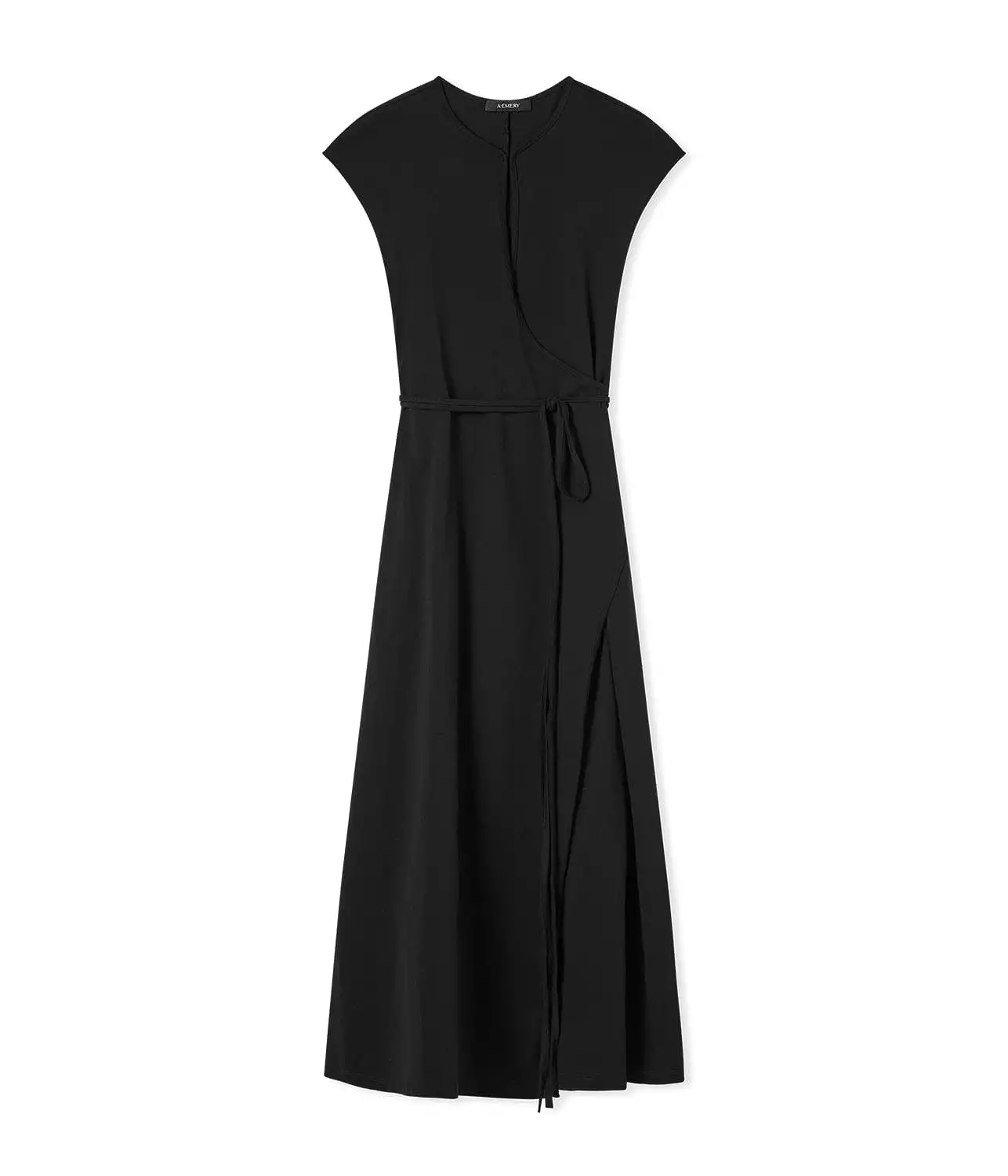 THE LEIGH JERSEY DRESS-  BLACK