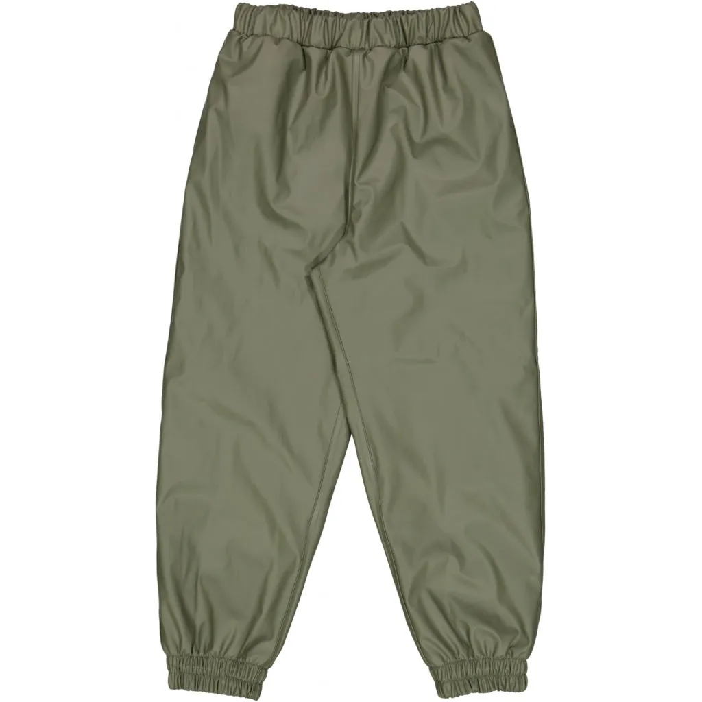 Thermo rain pants Um - tea leaf