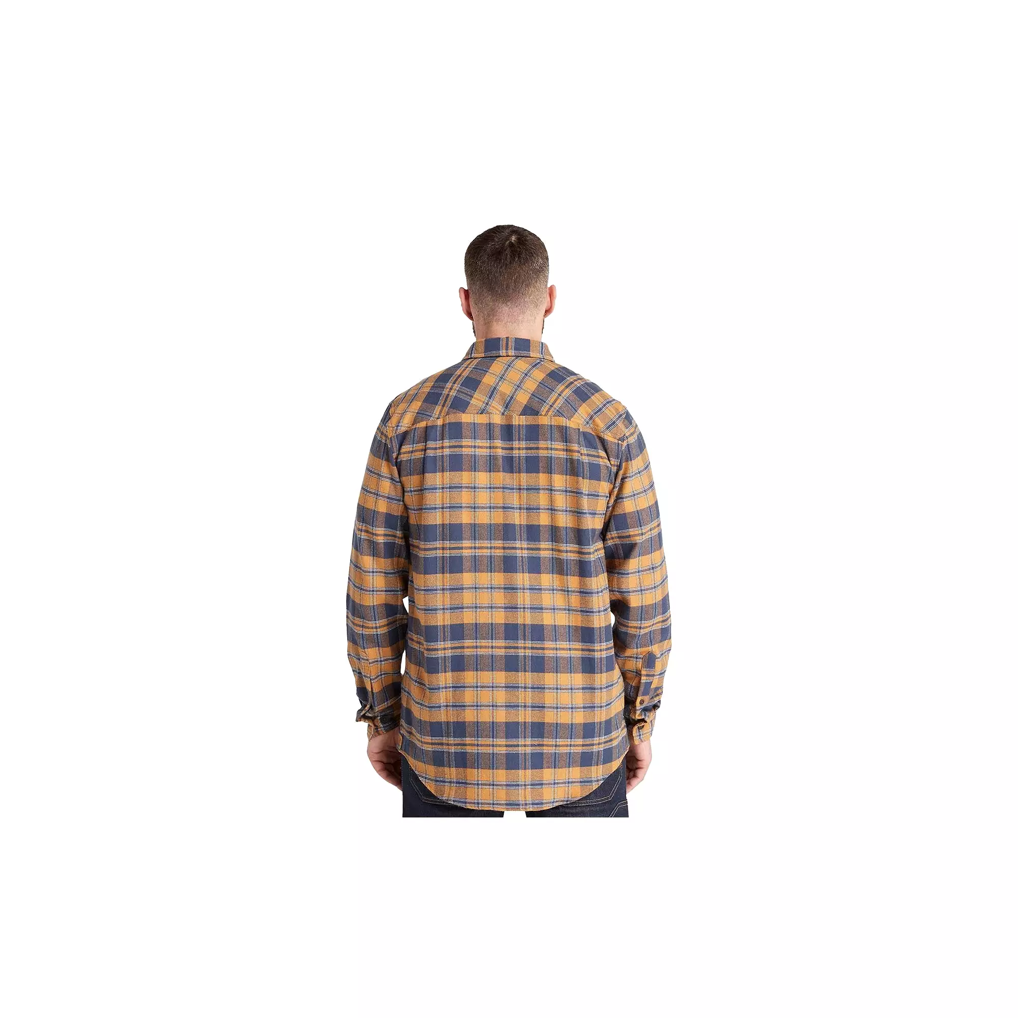 Timberland Pro Woodfort Mid Weight Flannel Shirt 2.0 Wheat Boot YD