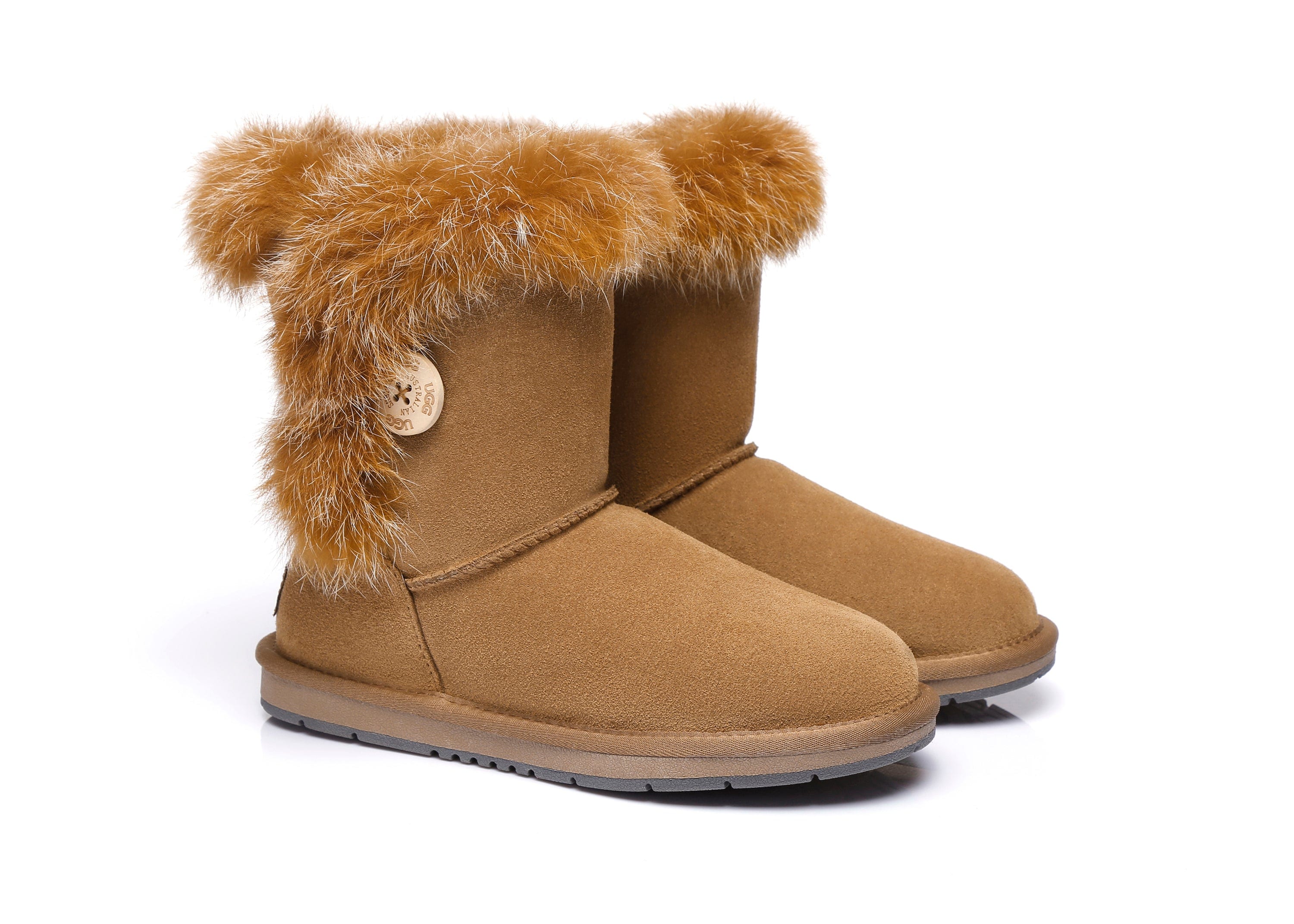 UGG Australian Shepherd Short Button Boots Donna