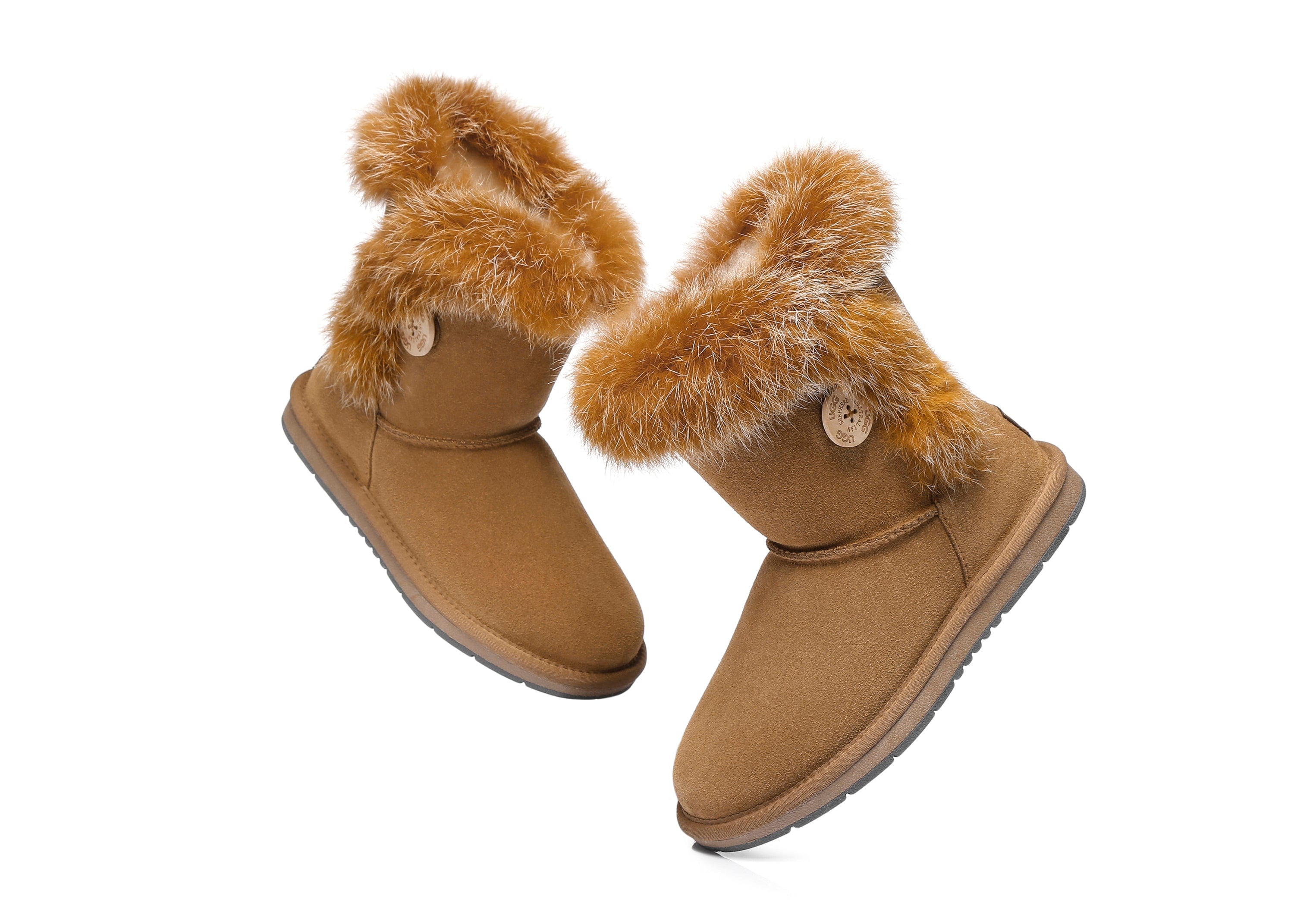 UGG Australian Shepherd Short Button Boots Donna