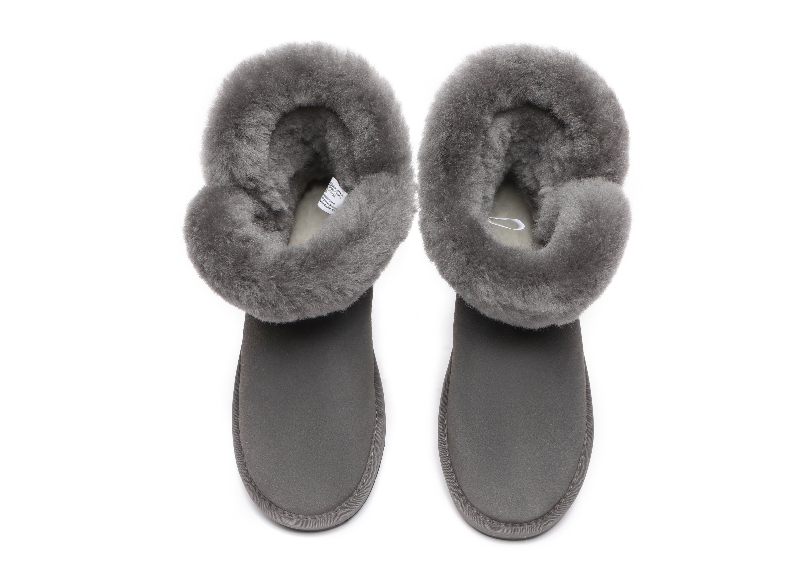 UGG Australian Shepherd Tiara Fluffy Top Women Mini Ugg Boots