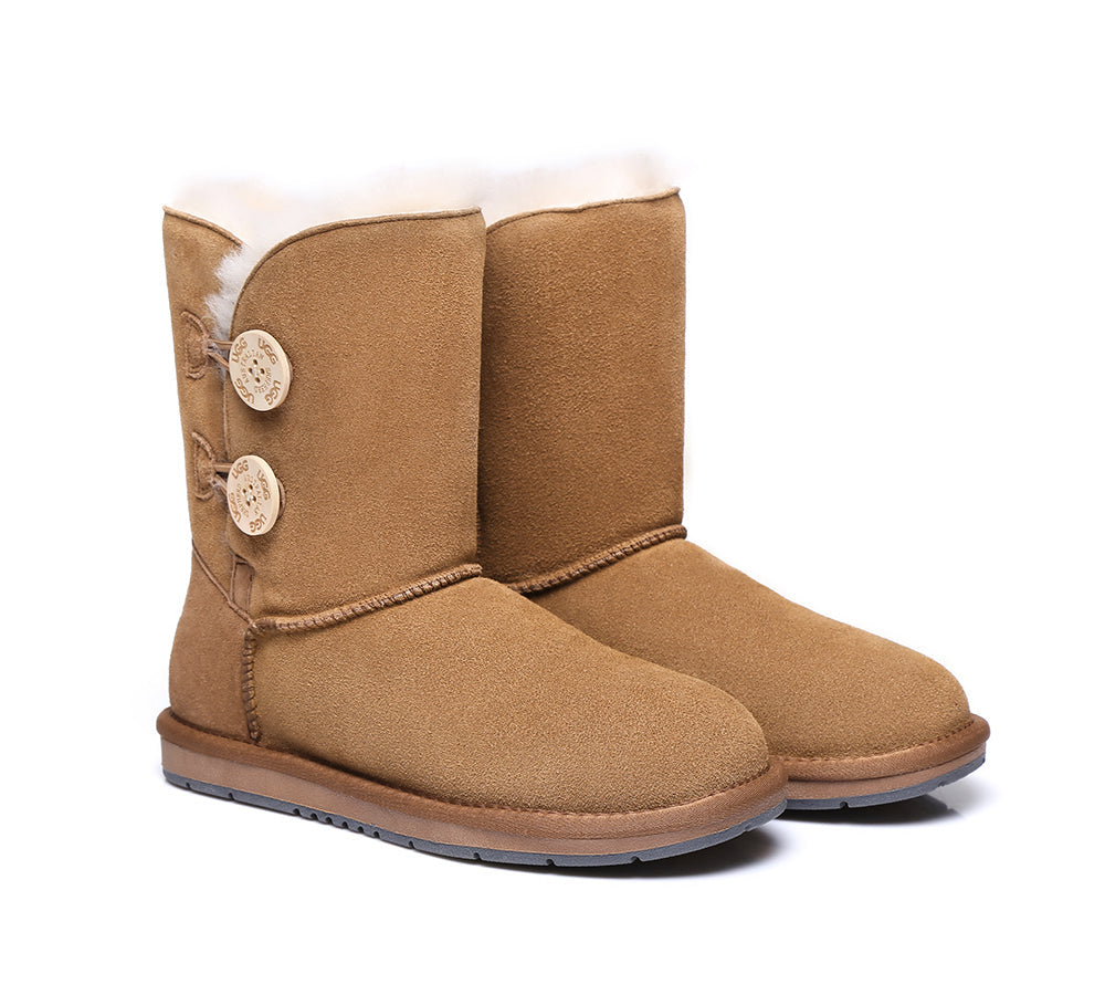 UGG Australian Shepherd Twin Buttons Short Boots