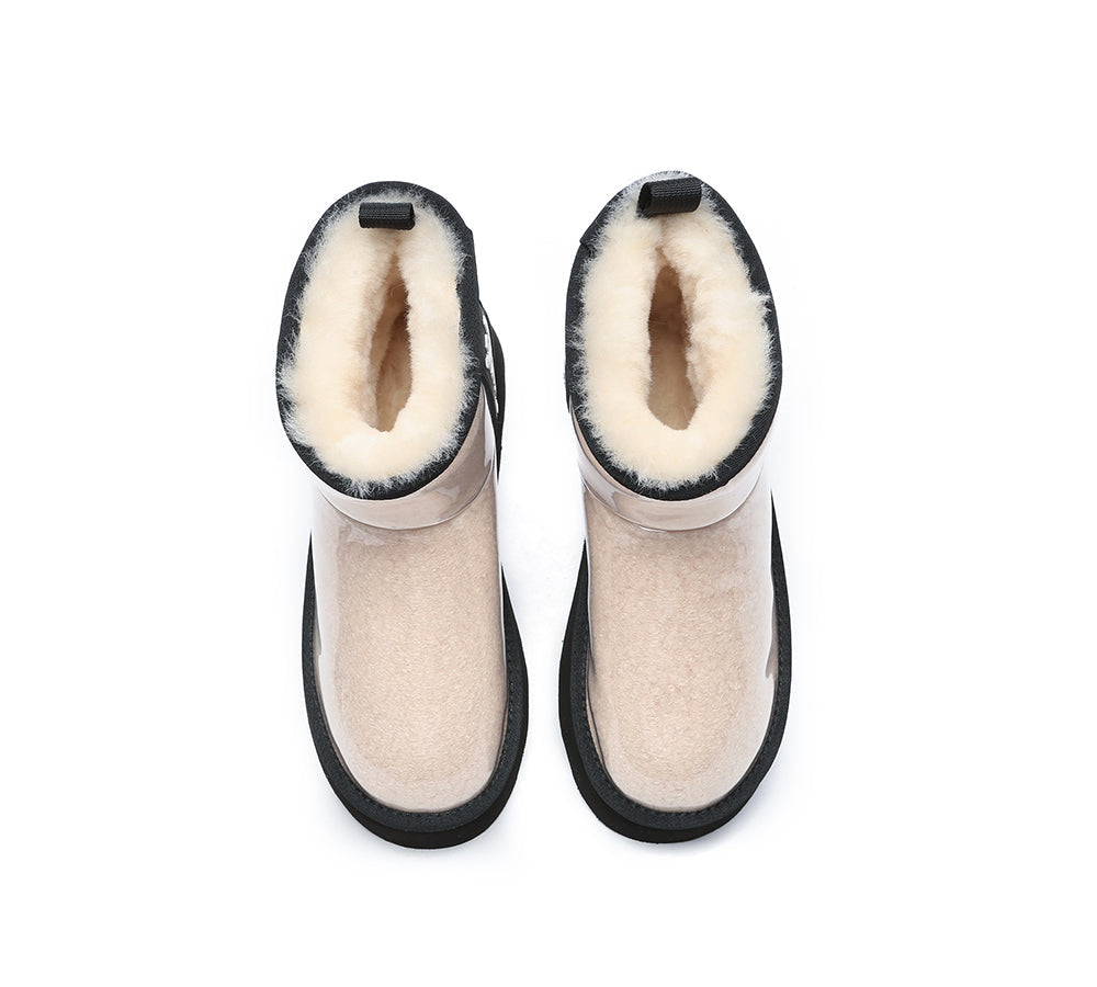 UGG AUSTRALIAN SHEPHERD Ugg Boots Clear Waterproof And Shearling Women Coated Classic Platform