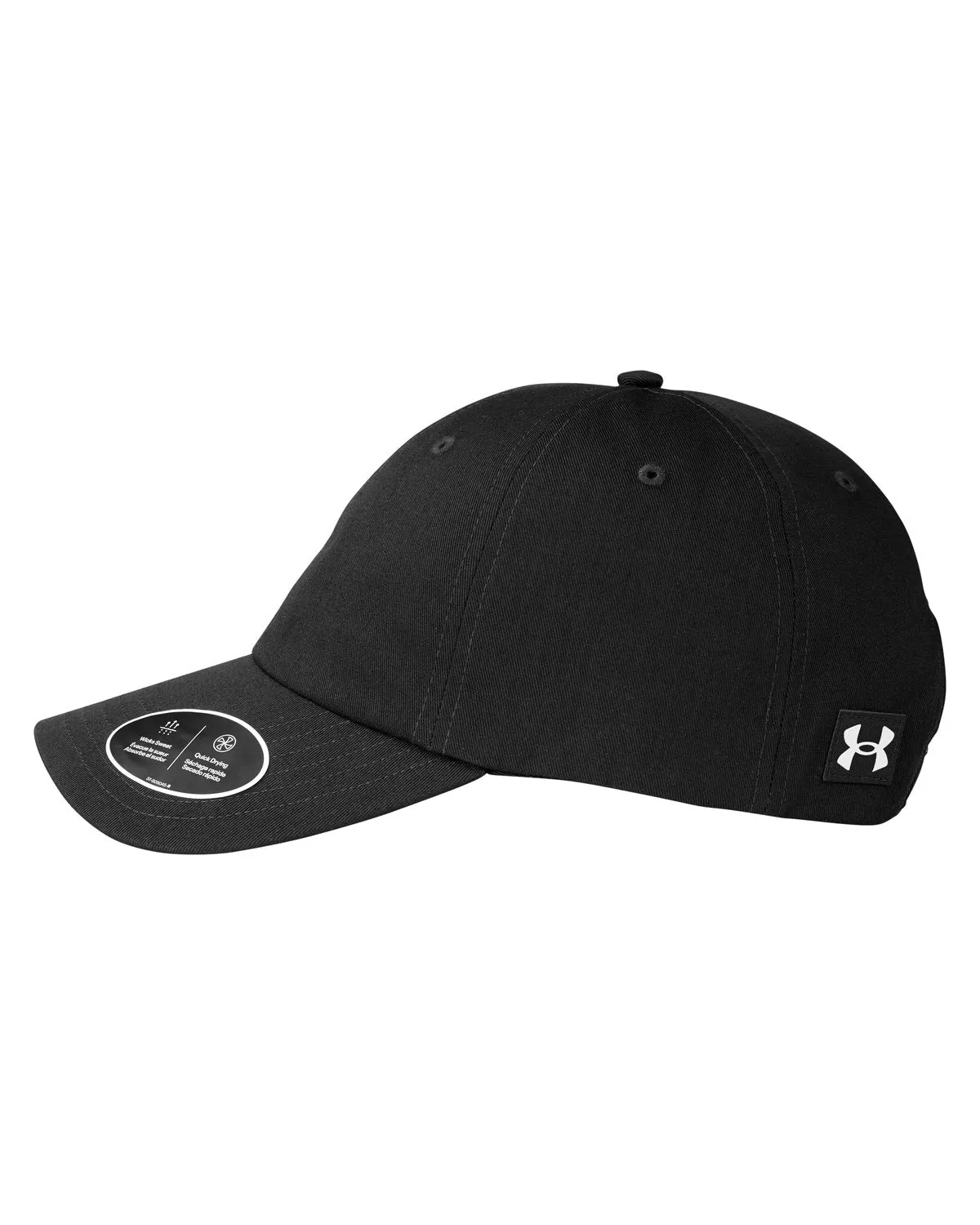 Under Armour Chino Custom Hats, Black