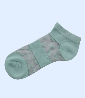 WA1353-SEA GREEN-Women Ankle Sock