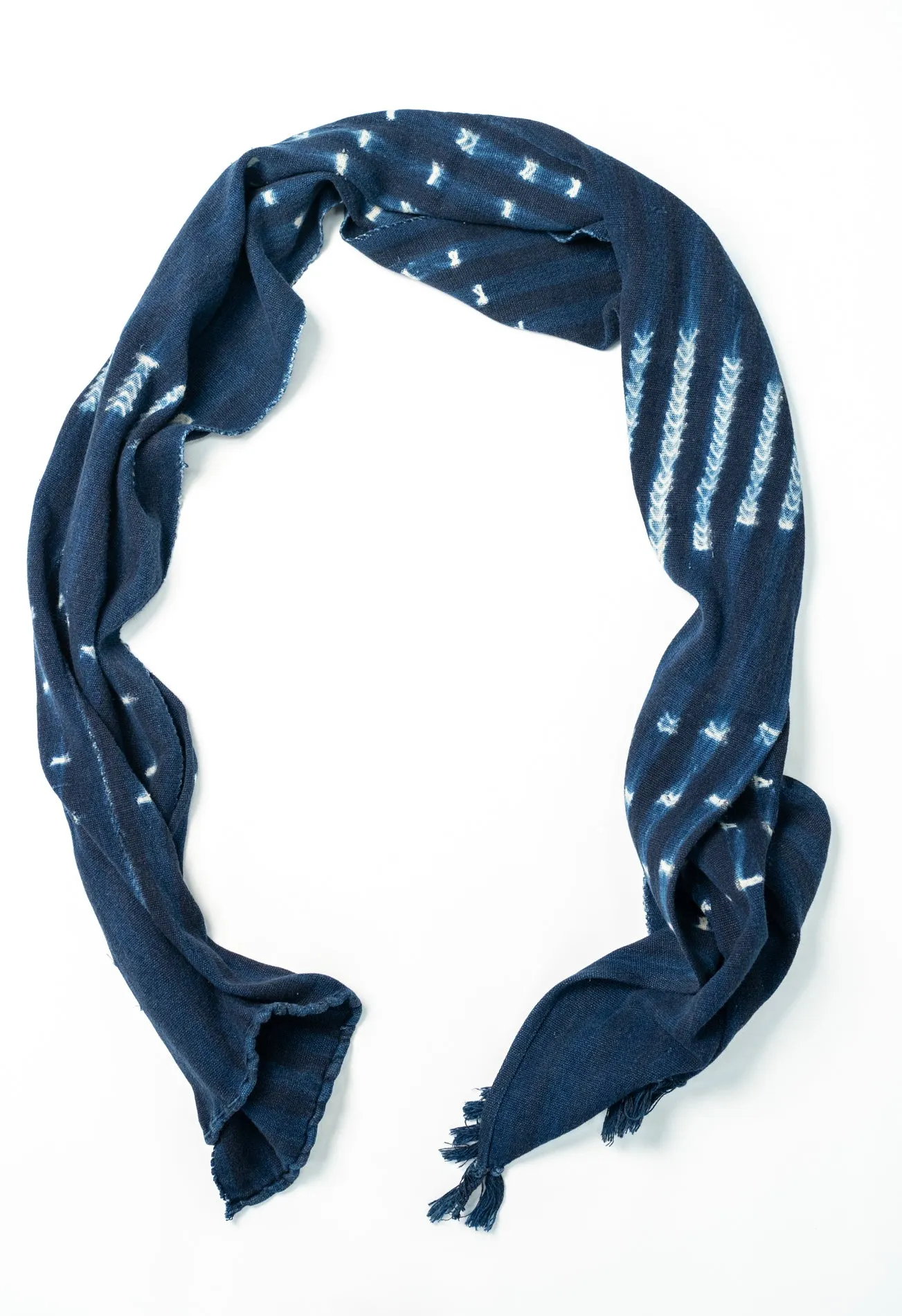 West African Indigo Handloomed Scarves