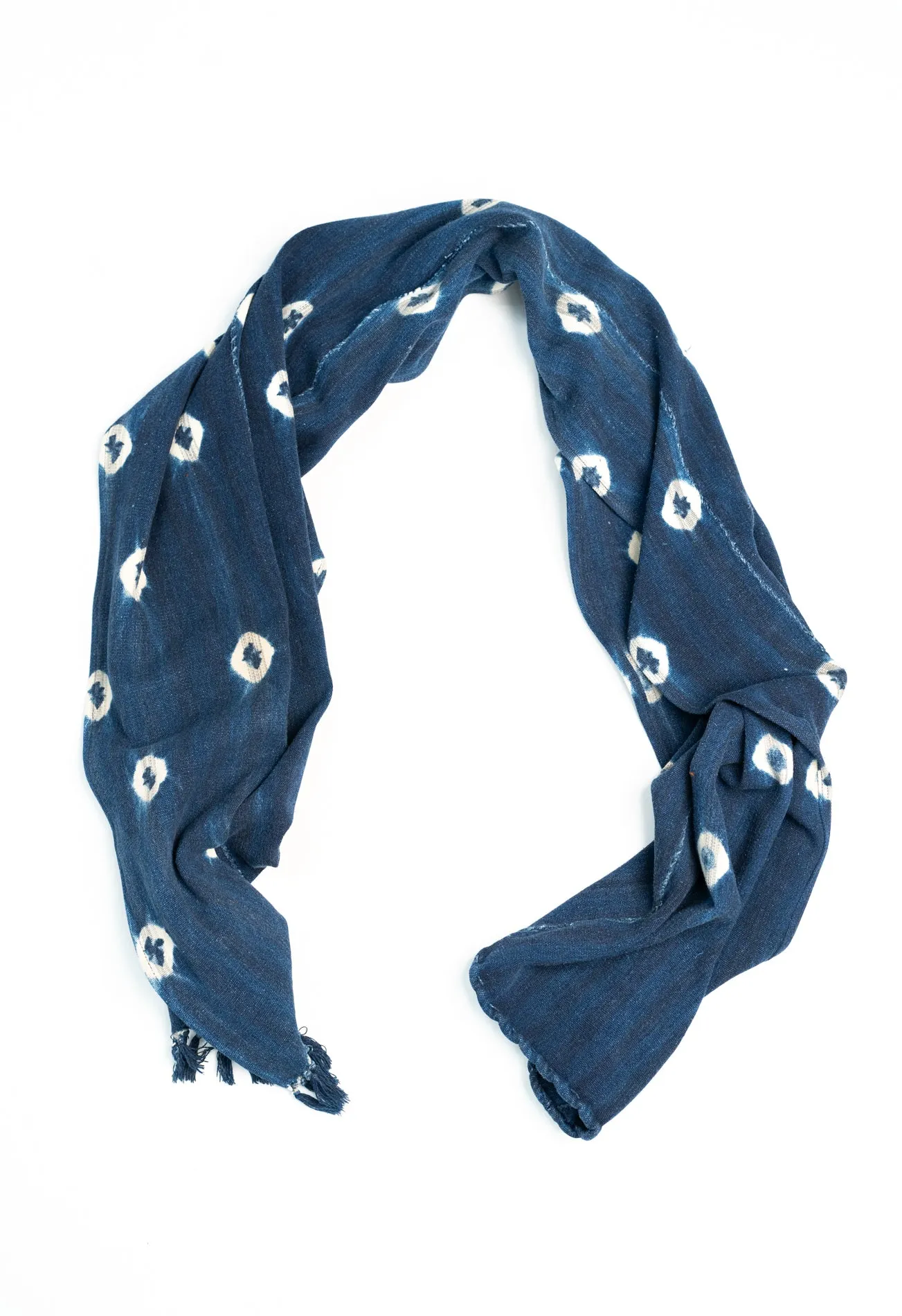 West African Indigo Handloomed Scarves