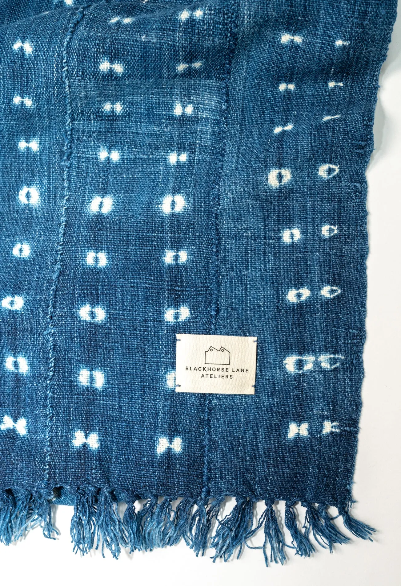 West African Indigo Handloomed Scarves