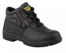 WorkForce GC2-P Leather Chukka Safety Boots Steel Toe Cap Work Shoes