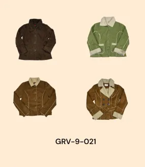 Y2k shearling suede coats & jacket(GRV-9-021)